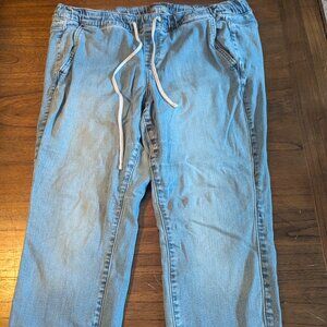 Torrid boyfriend drawstring jeans